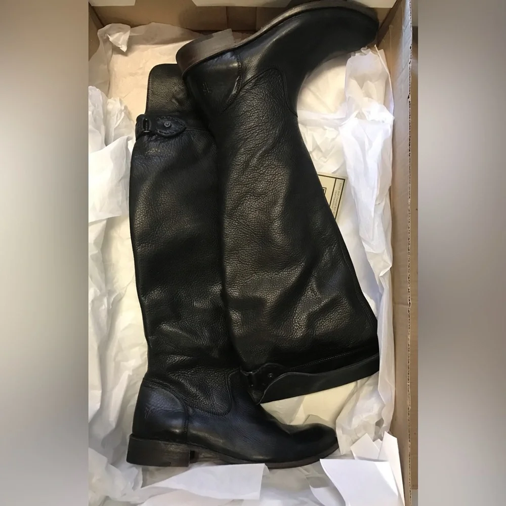 Frye Shirley Over the Knee Leather Boots